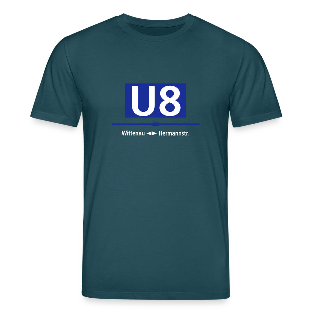 U8 - Unisex Bio T-Shirt - Dunkles Petrol