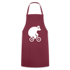 Fahrradbär - Kochschürze - Bordeaux