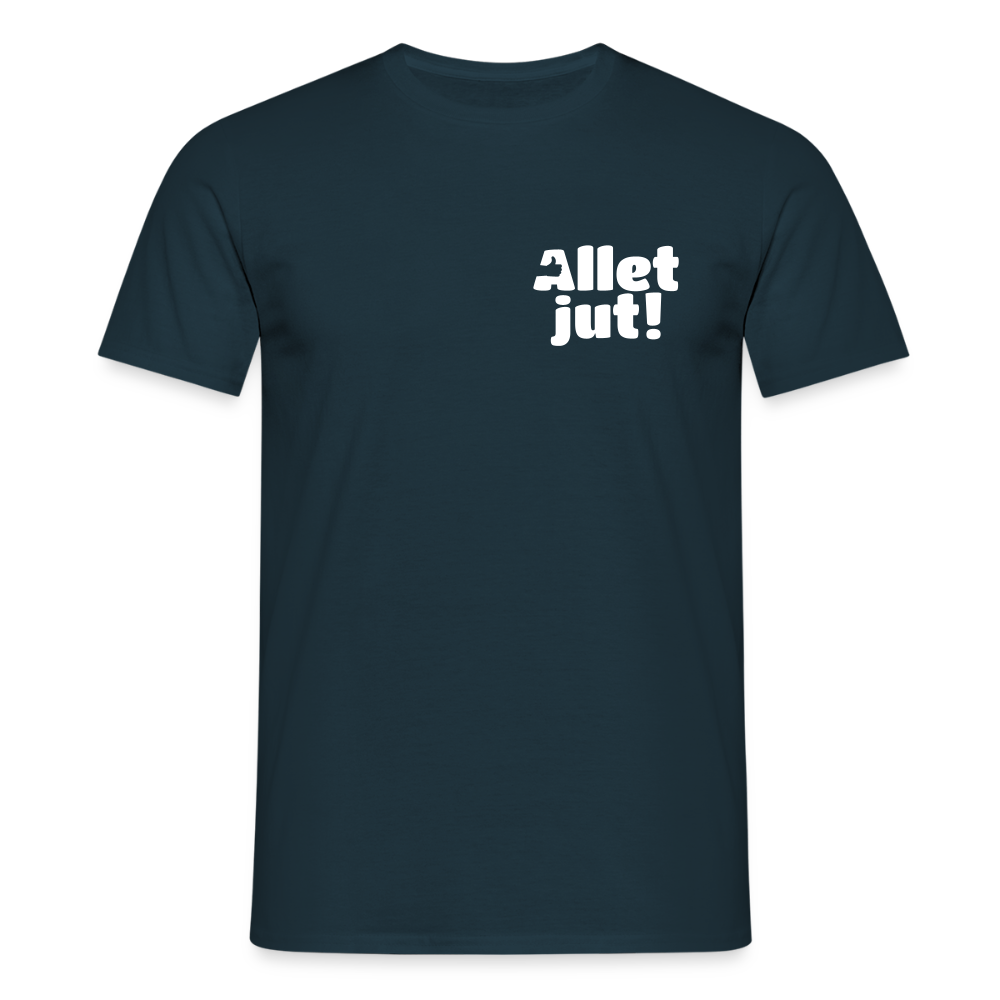 Allet Jut - Männer Premium T-Shirt - Navy