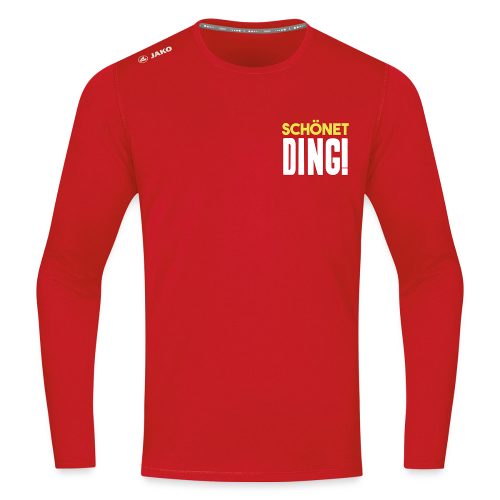 schönet Ding! - Männer Sport Langamshirt - Rot