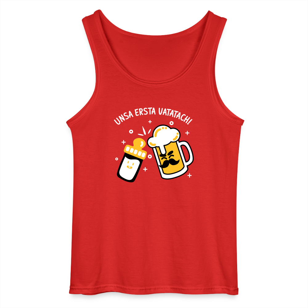 unsa ersta Vatatach! - Männer Tank Top - Rot
