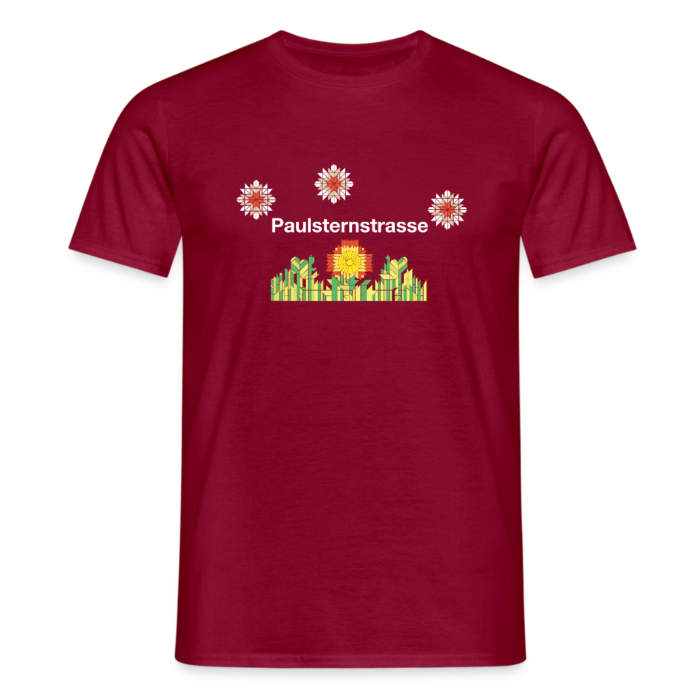 Paulsternstrasse - Männer Premium T-Shirt - Ziegelrot