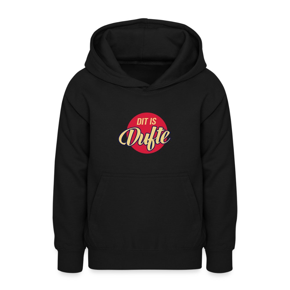 Dit Is Dufte - Teenager Hoodie - Schwarz