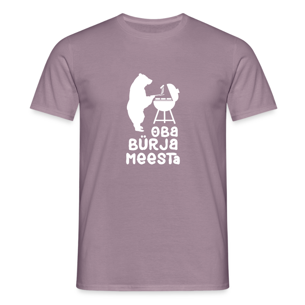 Bürjameesta - Männer Premium T-Shirt - Lilagrau