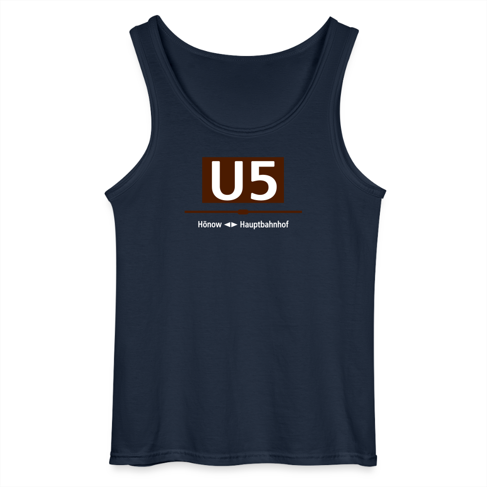 U5 - Männer Tank Top - Navy