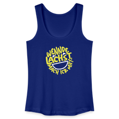 Wennde lachst, mach ick mit! - Frauen Bio Tank Top