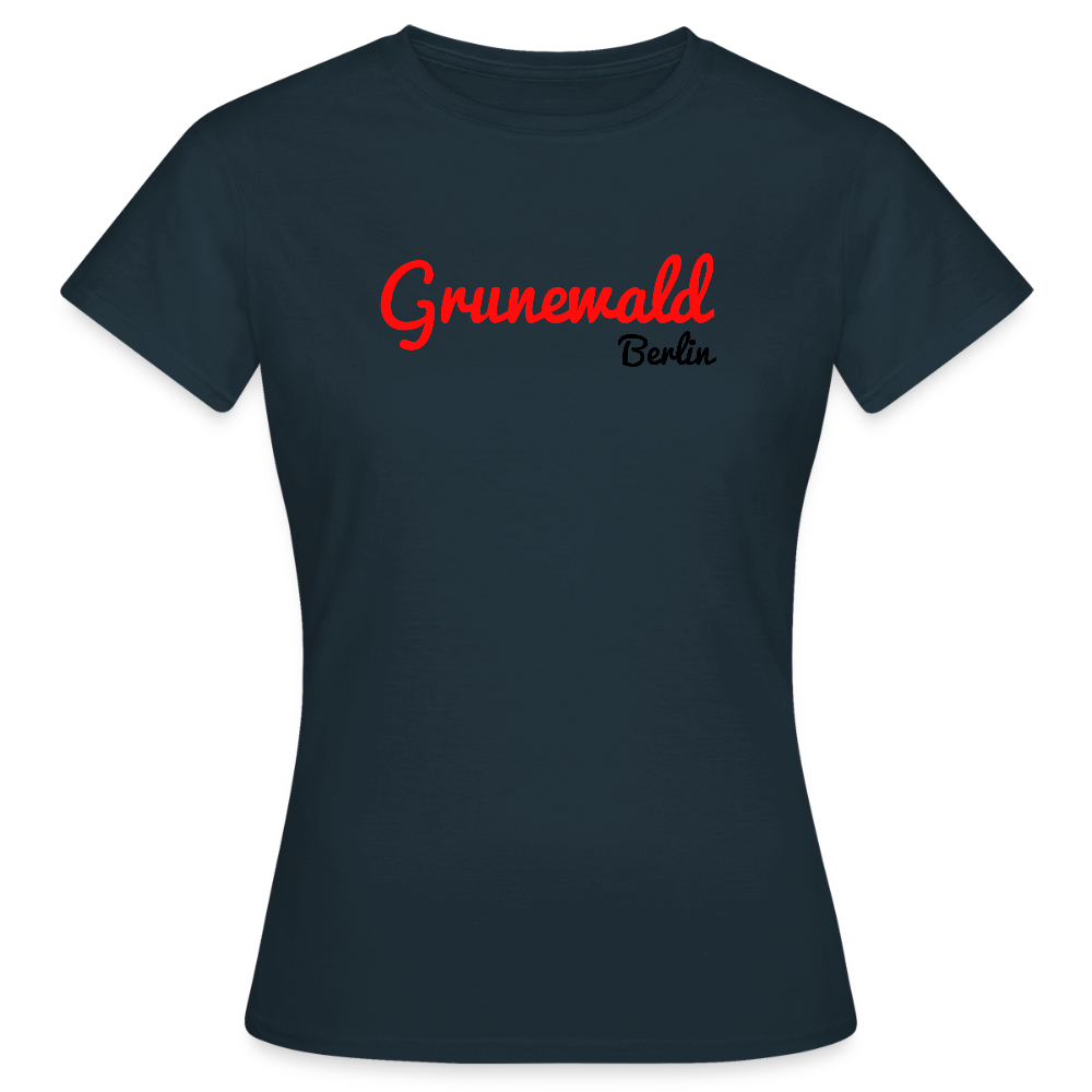 Grunewald Berlin - Frauen Premium T-Shirt - Navy