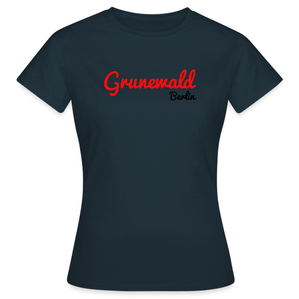 Grunewald Berlin - Frauen Premium T-Shirt - Navy