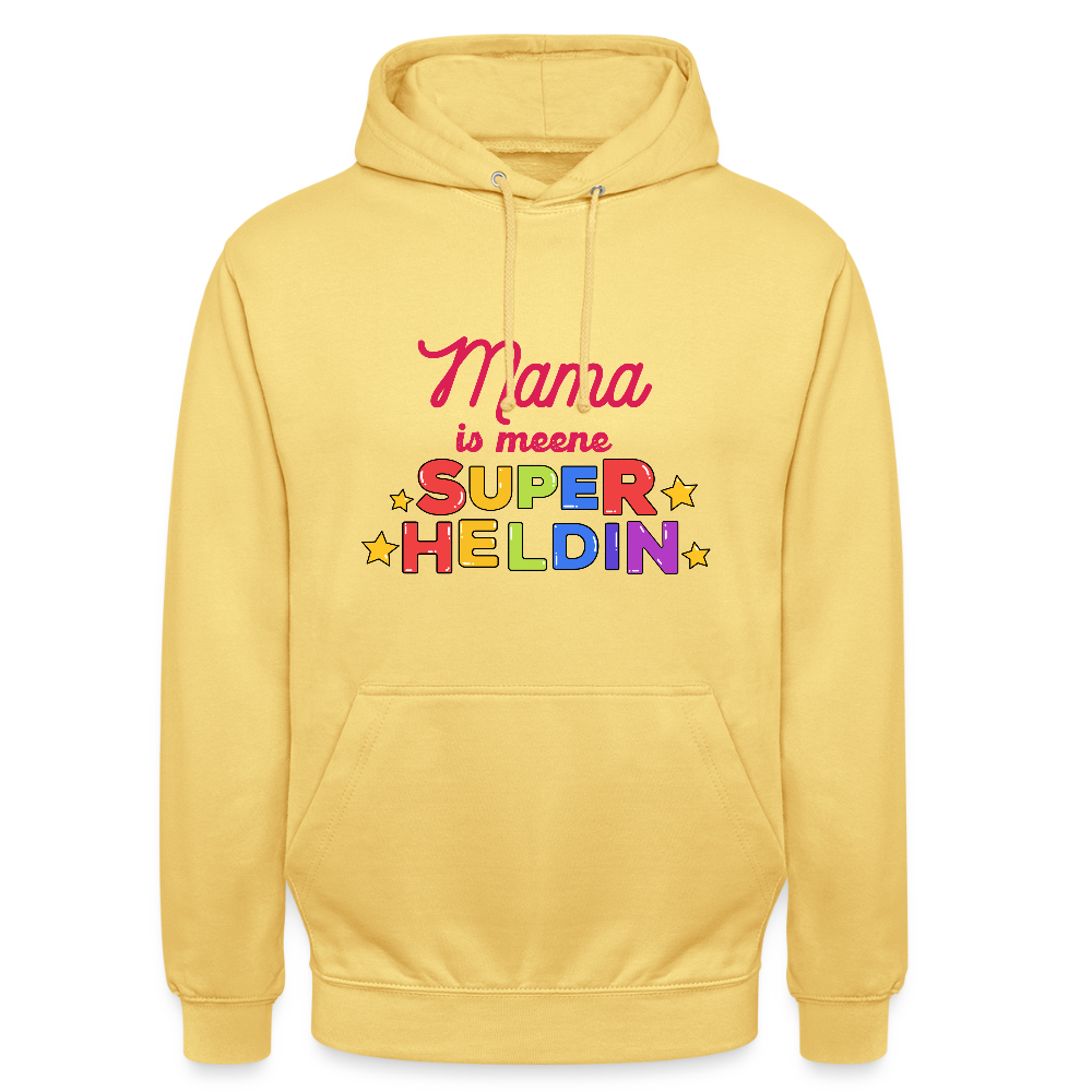 Meene Heldin - Unisex Hoodie - Zitronengelb