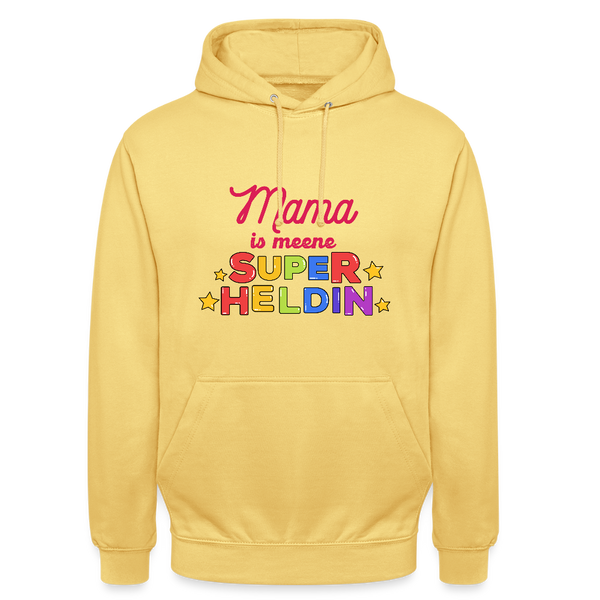 Meene Heldin - Unisex Hoodie - Zitronengelb