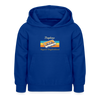 Treptow Hippest Neighborhood - Kinder Hoodie - Royalblau