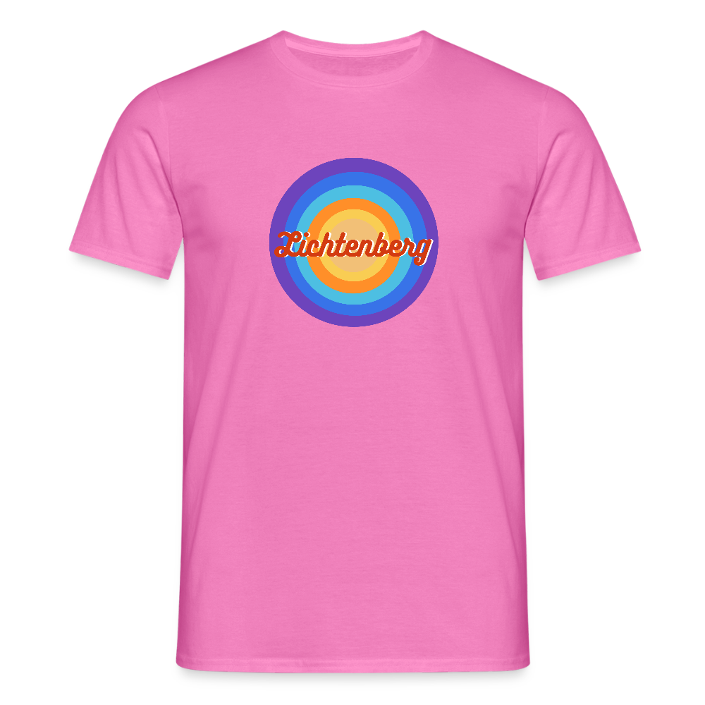 Lichtenberg Retro - Männer Premium T-Shirt - Pink