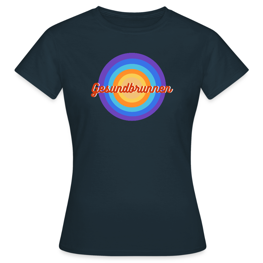 Gesundbrunnen Retro - Frauen Premium T-Shirt - Navy
