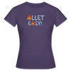 Allet Easy! - Frauen Premium T-Shirt - Dunkellila