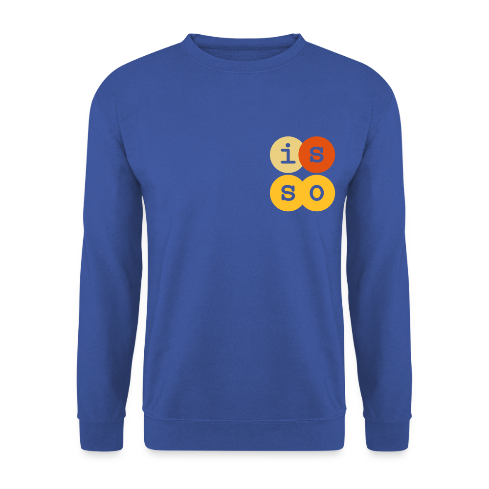 IsSo - Unisex Pullover - Royalblau