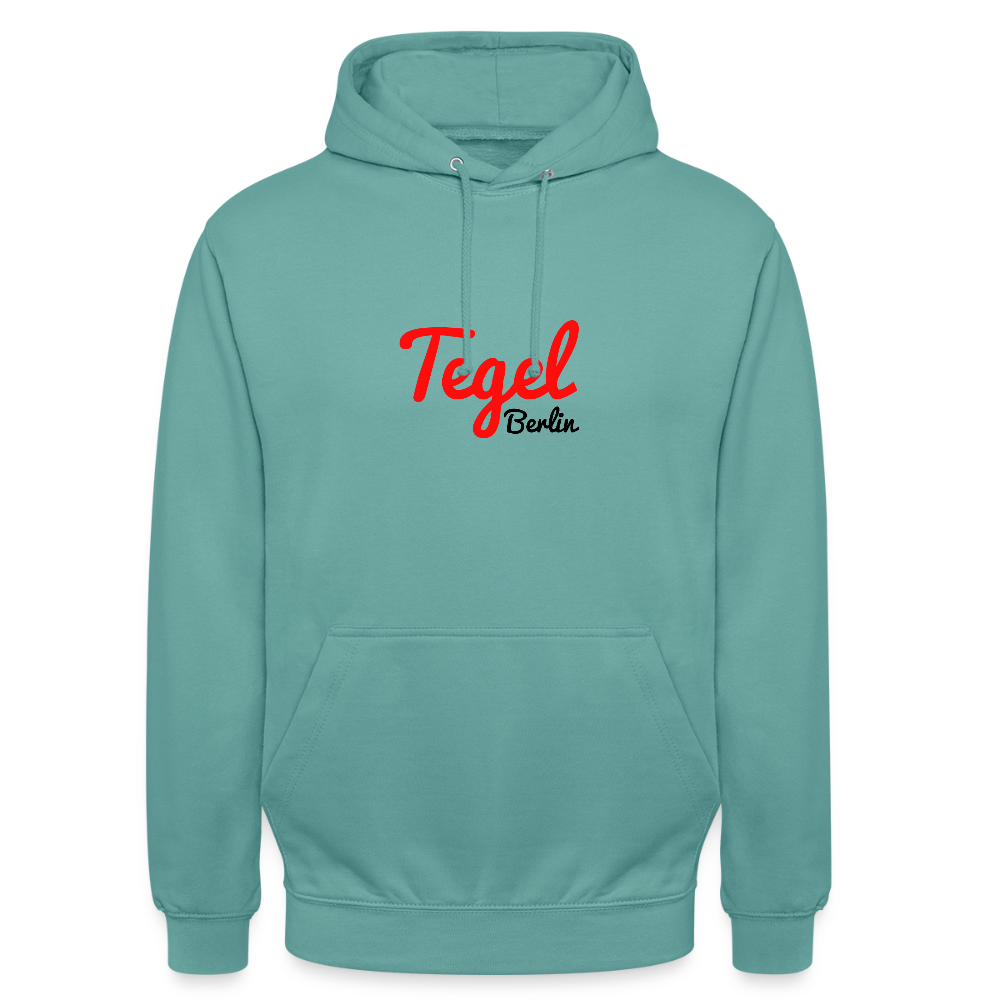 Tegel Berlin - Unisex Hoodie - Pastelltürkis