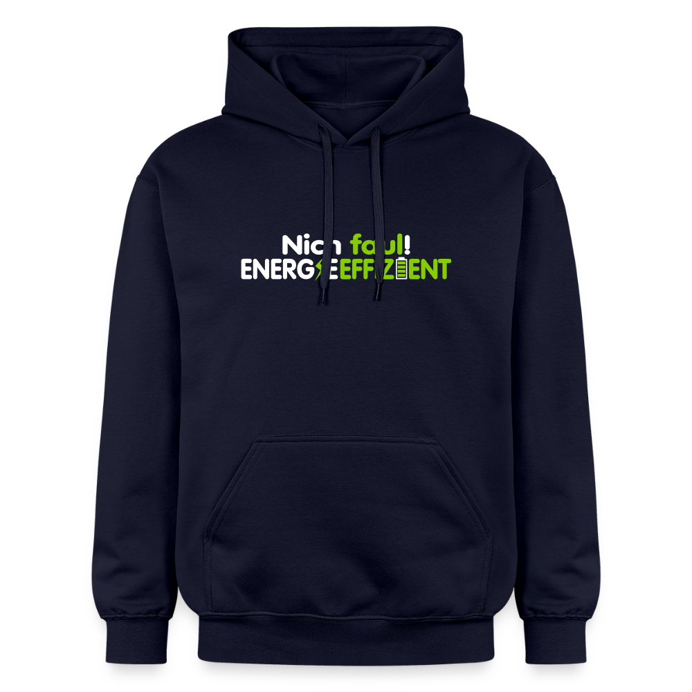 Nich faul! Energieeffizient! - Hoodie - Navy