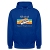 Westend Hippest Neighborhood - Unisex Hoodie - Royalblau