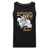 Neuseeland oder Neukölln - Männer Premium Tank Top - Schwarz