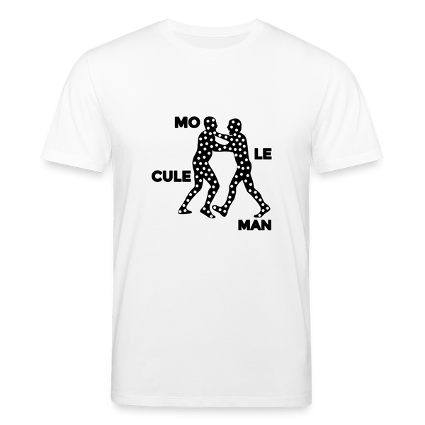 Mo le cule Man - Unisex Bio T-Shirt - Weiß