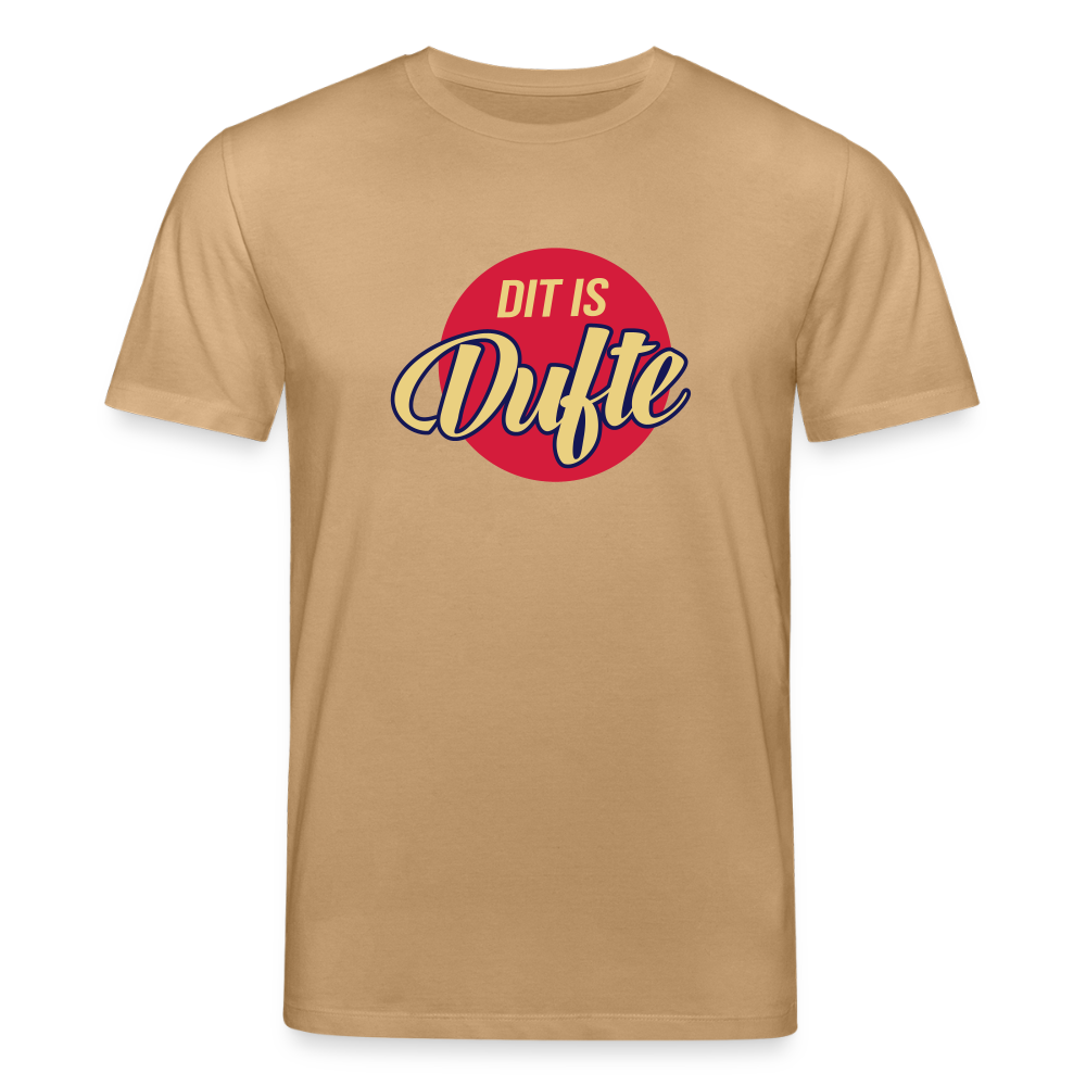 Dit Is Dufte - Unisex Bio T-Shirt - Karamell
