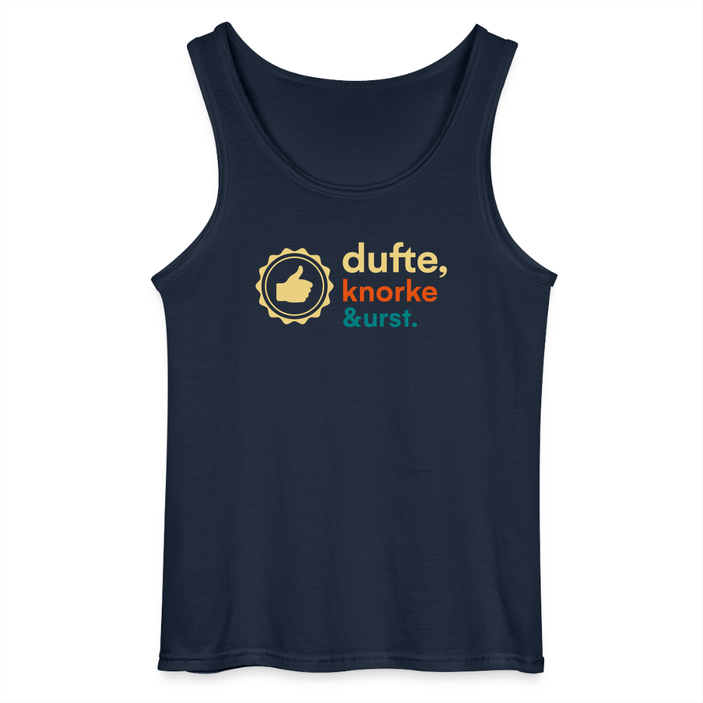 Dufte, Knorke, Urst - Männer Tank Top - Navy