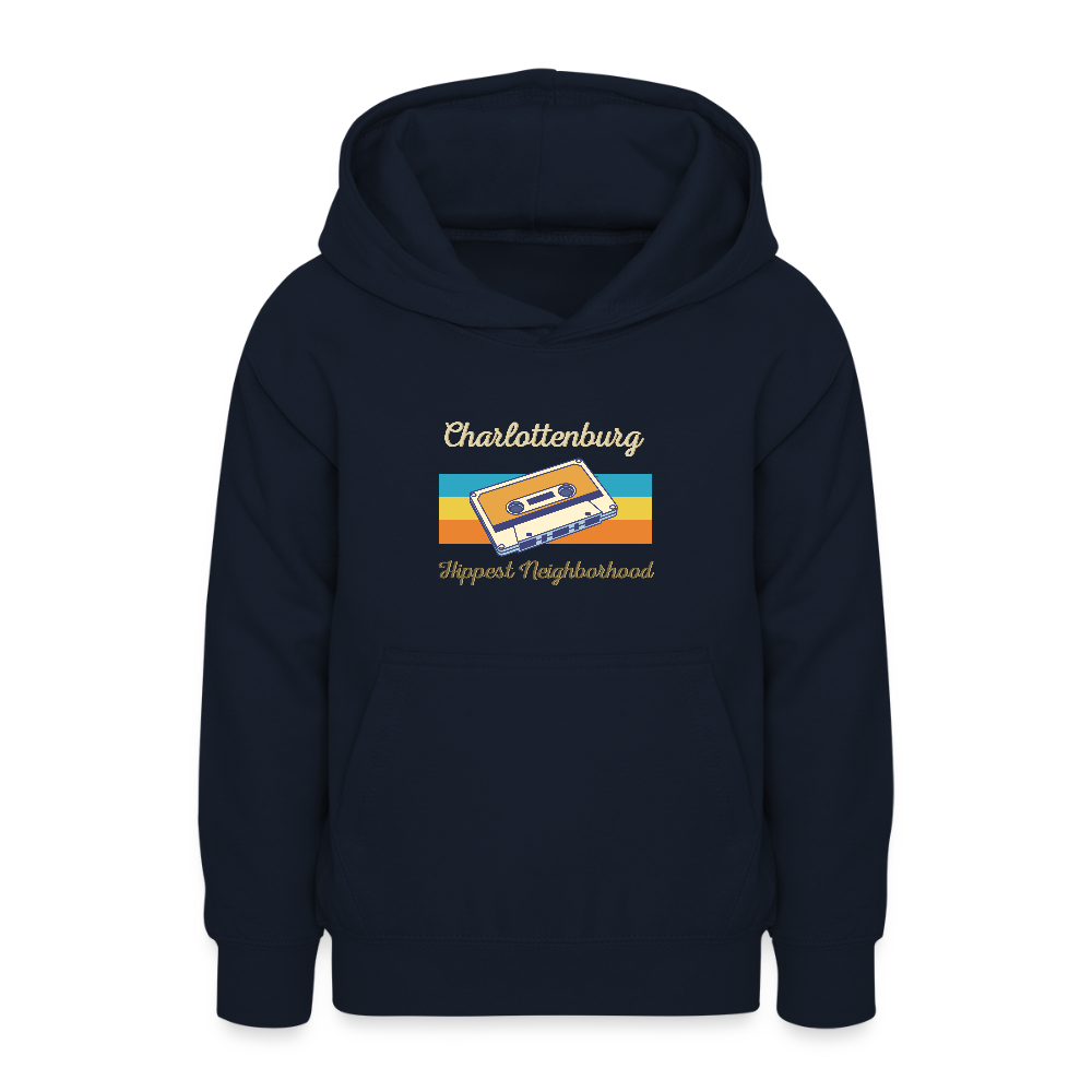 Charlottenburg Hippest Neighborhood - Teenager Hoodie - Navy