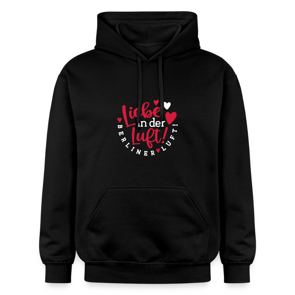 Liebe in der Luft! Berliner Luft! - Hoodie - Schwarz