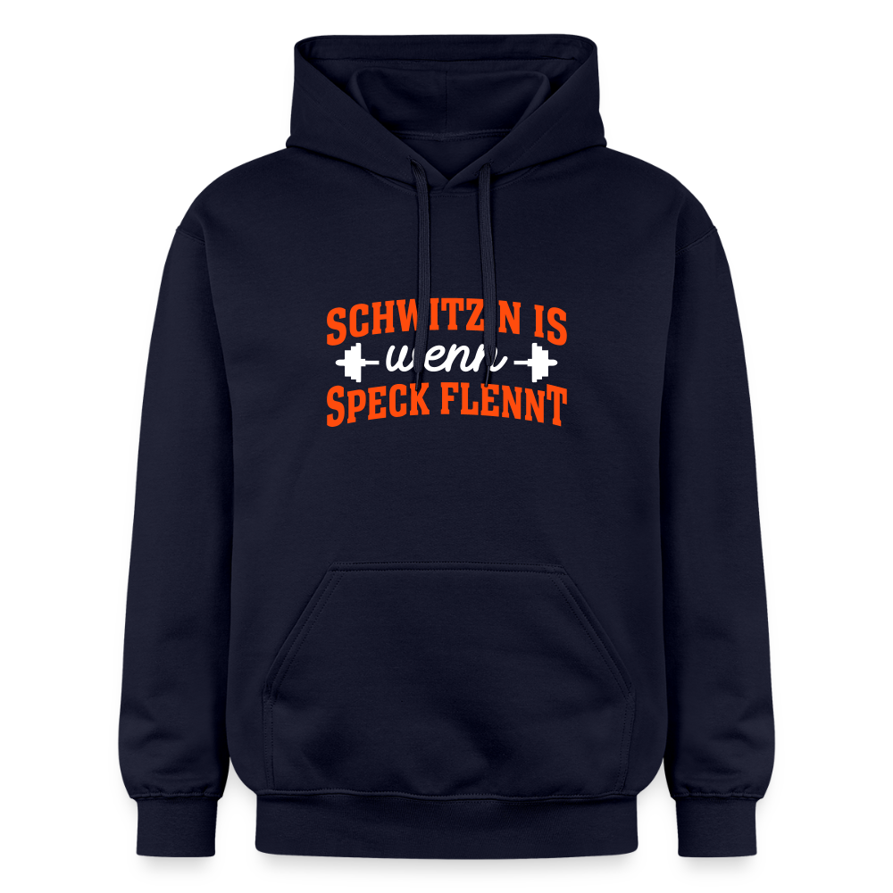 Schwitz'n is wenn Speck flennt - Hoodie - Navy