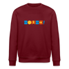 Bombe! - Unisex Bio Sweatshirt - Burgunderrot