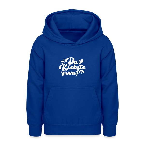Kiekste - Teenager Hoodie - Royalblau