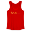 Lächeln is keen Jesichtsbruch - Frauen Bio Tank Top - Rot