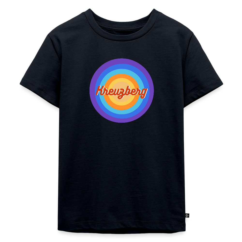 Kreuzberg Retro - Kinder Premium T-Shirt - Navy