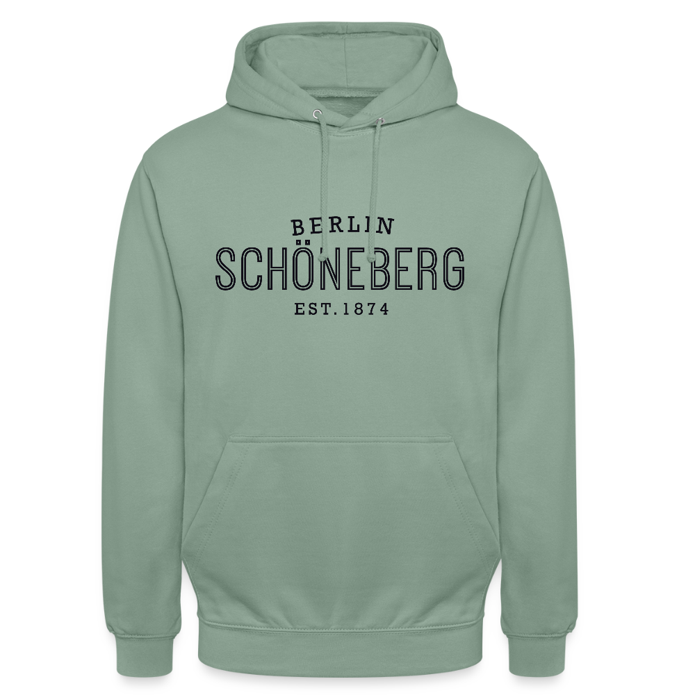 Schöneberg  - Unisex Hoodie - Graugrün