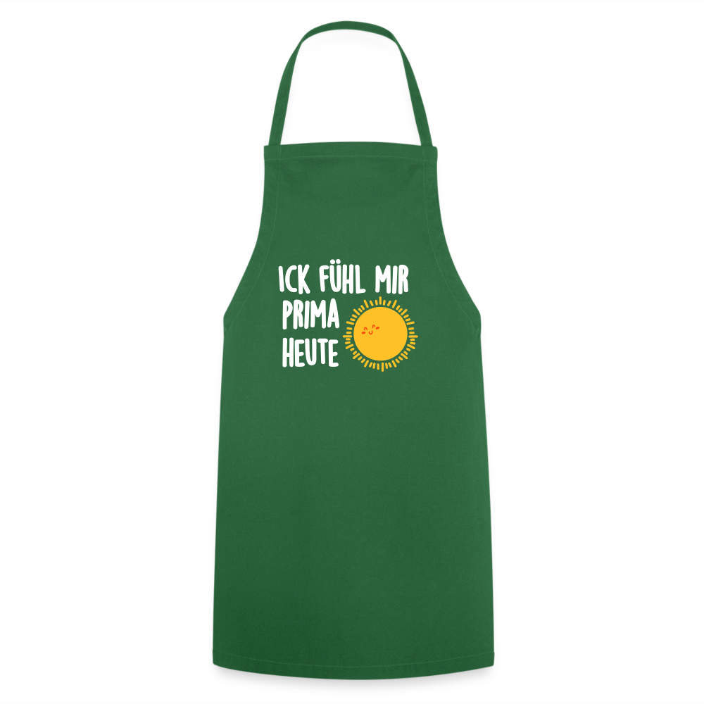 Ick fühl mir prima - Kochschürze - Grün