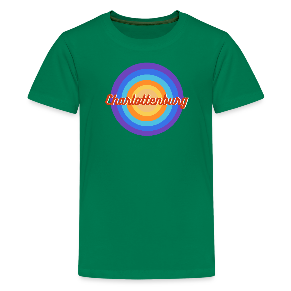Charlottenburg Retro - Teenager Premium T-Shirt - Kelly Green