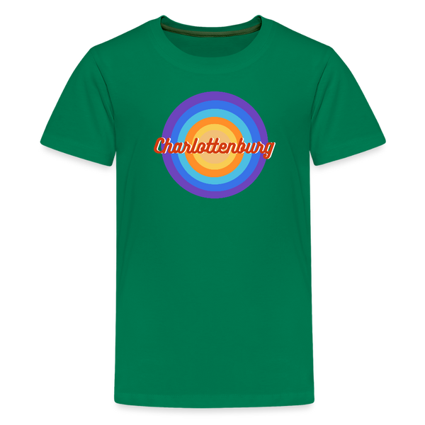 Charlottenburg Retro - Teenager Premium T-Shirt - Kelly Green