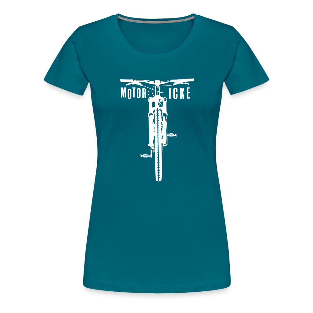 Motor icke - Frauen Premium T-Shirt - Divablau