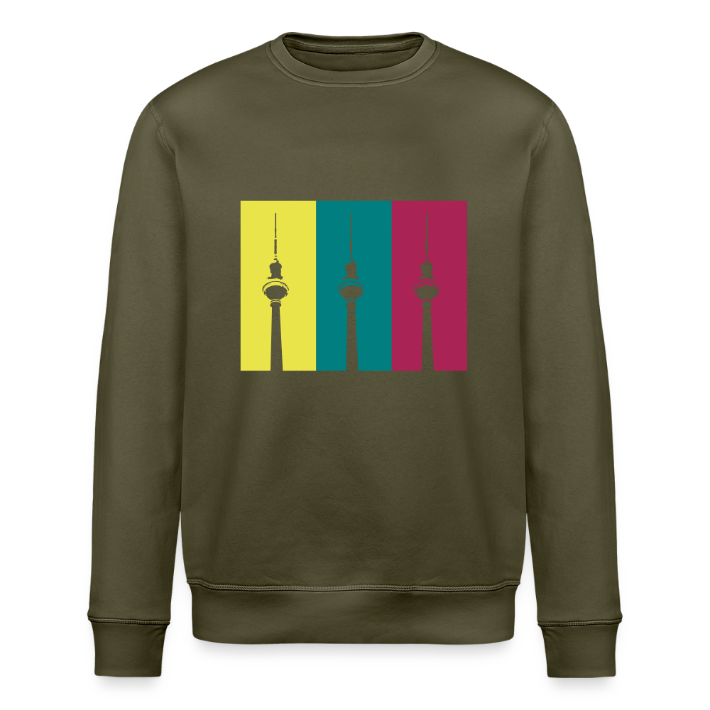Berlin Retro - Unisex Bio Sweatshirt - Khaki