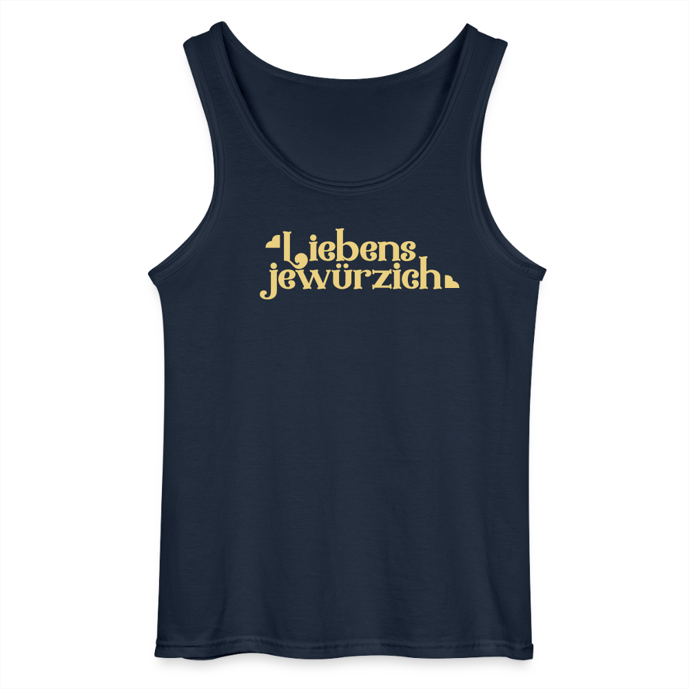 Liebensjewürzich - Männer Tank Top - Navy