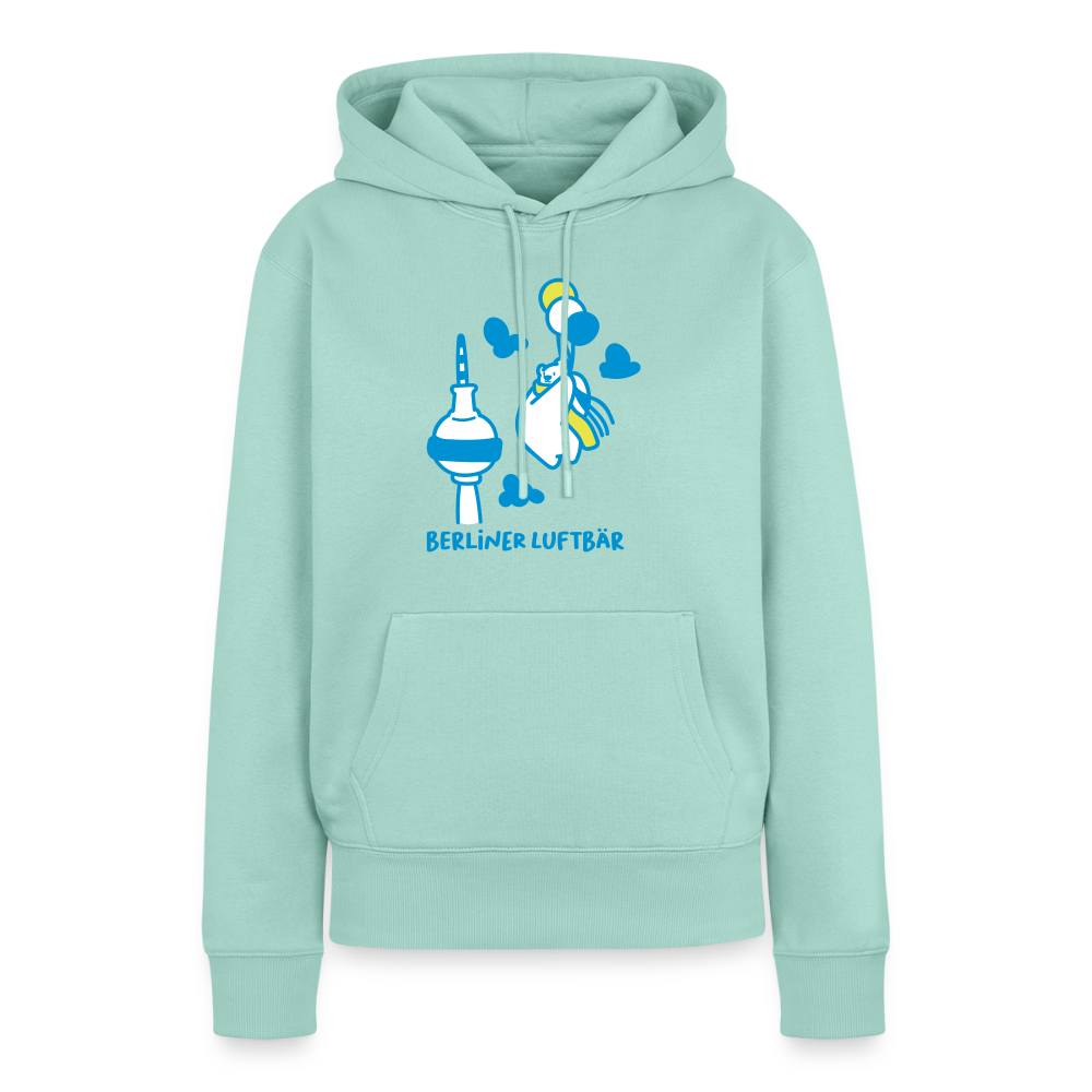 Berliner Luftbär - Frauen Premium Hoodie - Mint 