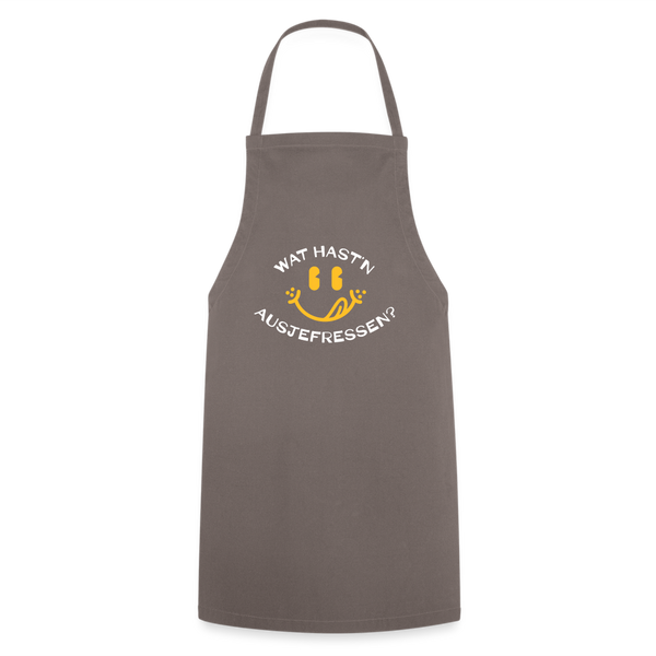 Wat Hast’n Ausjefressen - Kochschürze - Grau