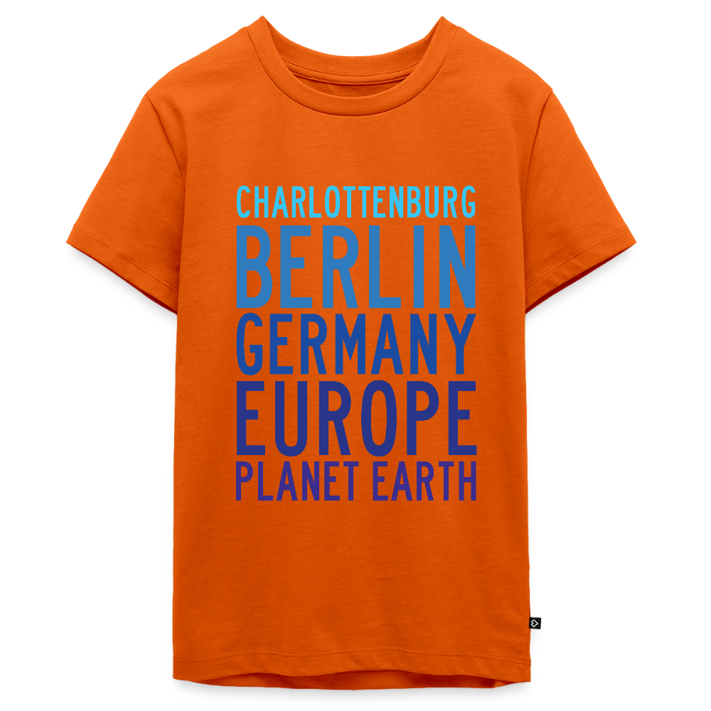 Charlottenburg - Earth - Teenager Premium T-Shirt - Orange