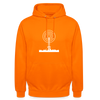 Funkturm im Fokus - Unisex Hoodie - Orange