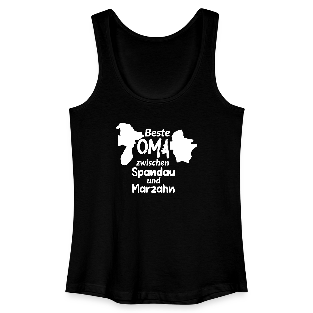 Beste Oma - Frauen Bio Tank Top - Schwarz