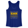 Wat Icke Kann, Kann Keener - Frauen Bio Tank Top - Königsblau