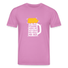 Ick kieke, staune, wunda mir, wie'n kühles Bier jefällt mir hier - Unisex Bio T-Shirt - Pink