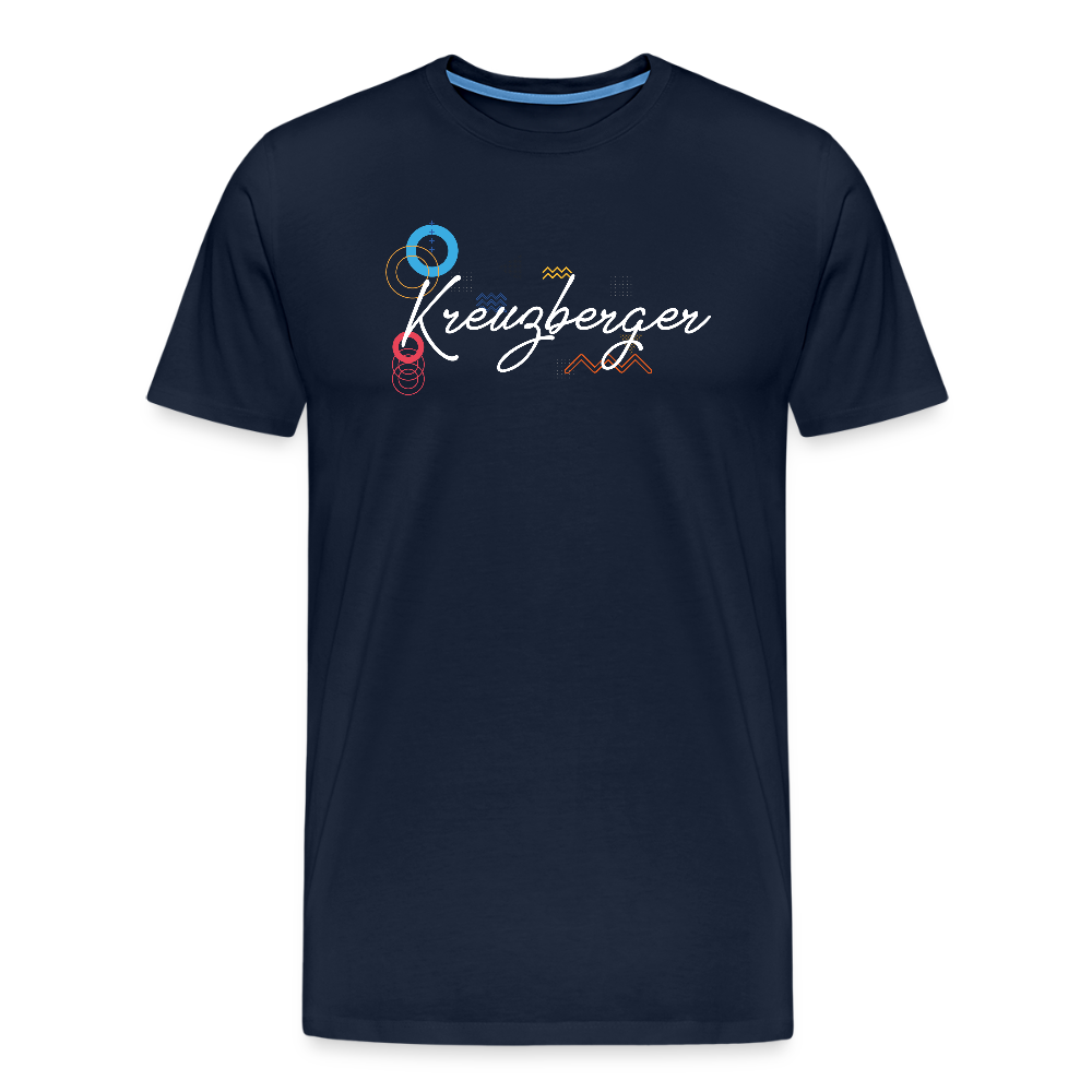 Kreuzberger - Männer Premium T-Shirt - Navy