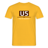 U5 - Männer Premium T-Shirt - Gelb
