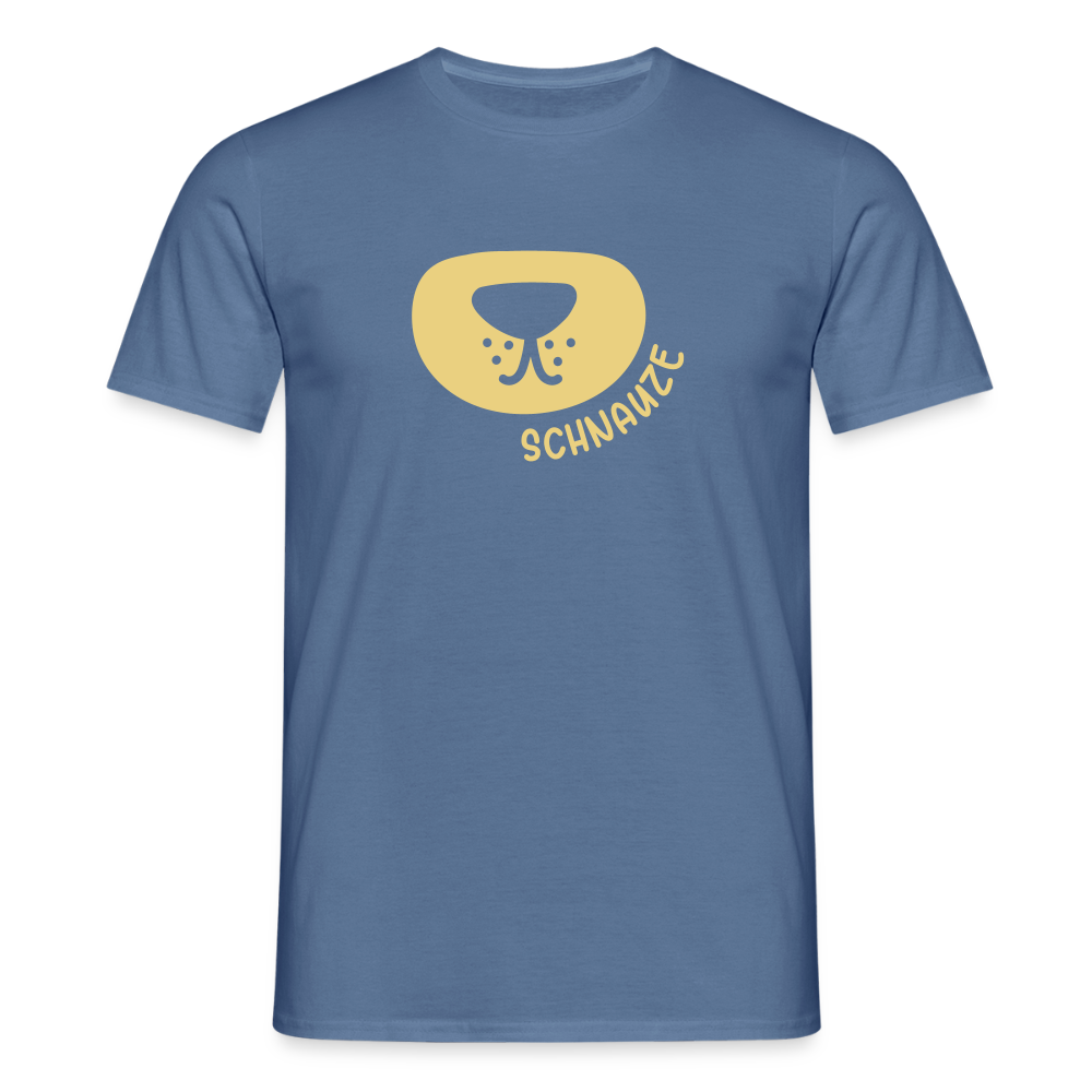 Schnauze - Männer Premium T-Shirt - Taubenblau